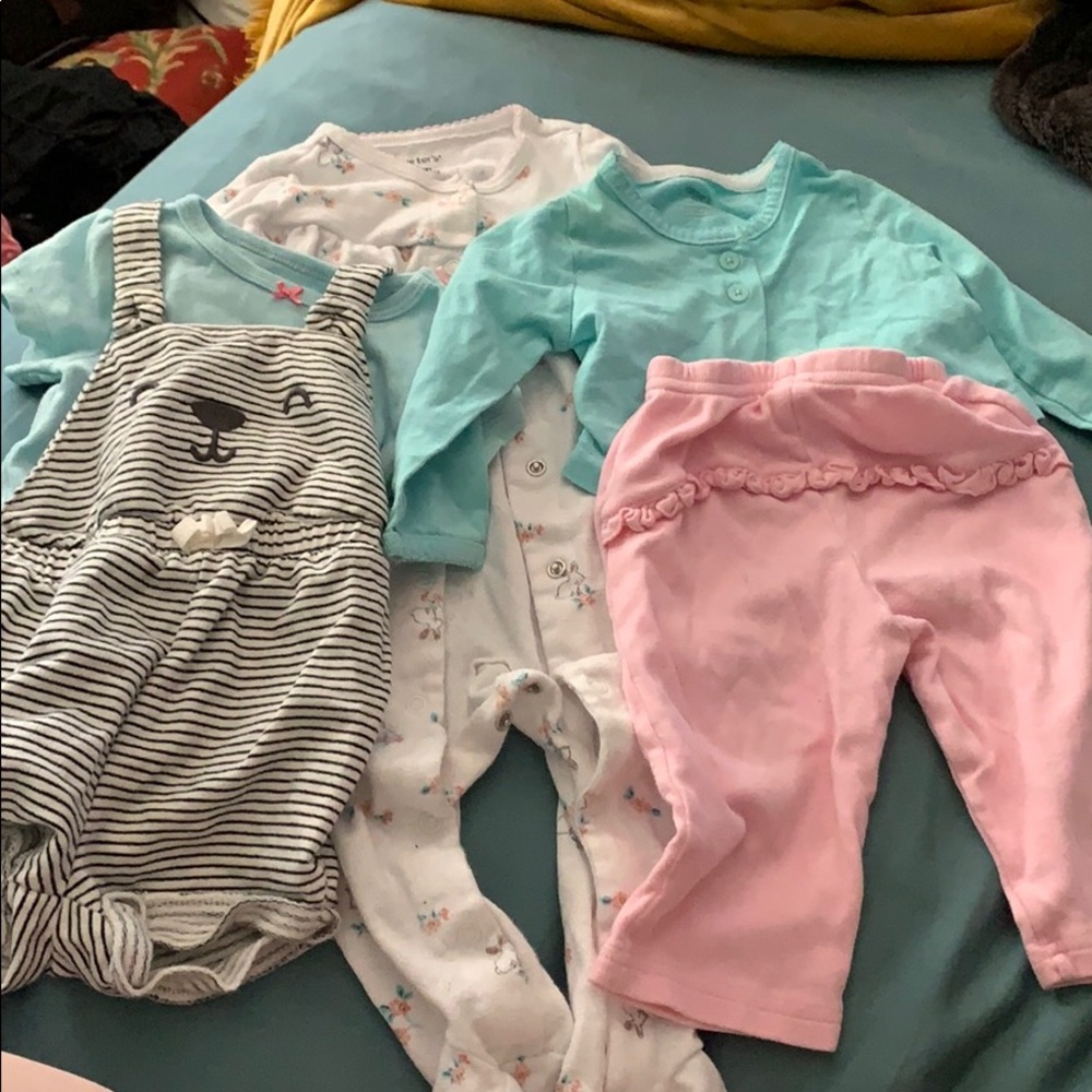 Pink and teal Carters bundle!